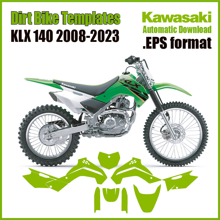 Max Motosports 428 Drive Chain – Gold – 122 Links – For Kawasaki KLX140 2008-2020 / Yamaha TT-R125L 2000-2024