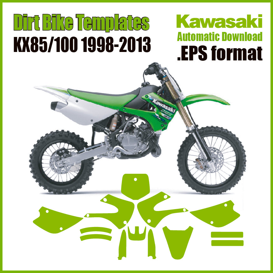 Kawasaki END ALL TAN Graphics Kit | Rival Ink Design Co Kawasaki END ALL TAN Graphics Kit | Rival Ink Design Co